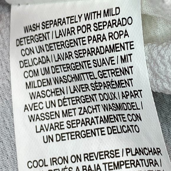 Atmosphere Lace Back V neck Blouse Cream Ivory Size 10 - Picture 4 of 7